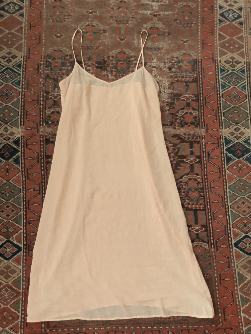 Women's Lightweight Slip Dress - Peach